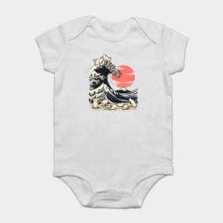 Catnagawa Wave Baby Bodysuit